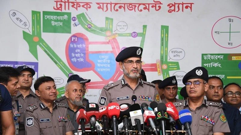জাতীয় ঈদগাহে থাকবে কয়েক স্তরের নিরাপত্তা ব্যবস্থা: ডিএমপি কমিশনার