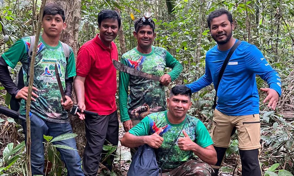 অ্যামাজন অভিযানে বাংলাদেশী দুই ইউটিউবার 