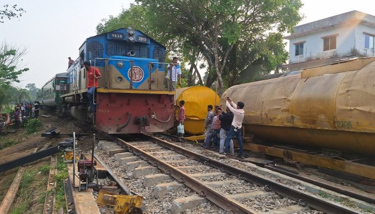  ১৮ ঘণ্টা পর সিলেটের সঙ্গে রেল যোগাযোগ স্বাভাবিক