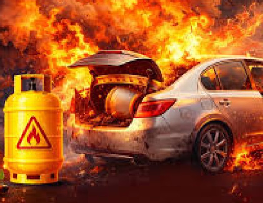 মোহাম্মদপুরে প্রাইভেটকারের গ্যাস সিলিন্ডার বিস্ফোরণ, দগ্ধ ৮